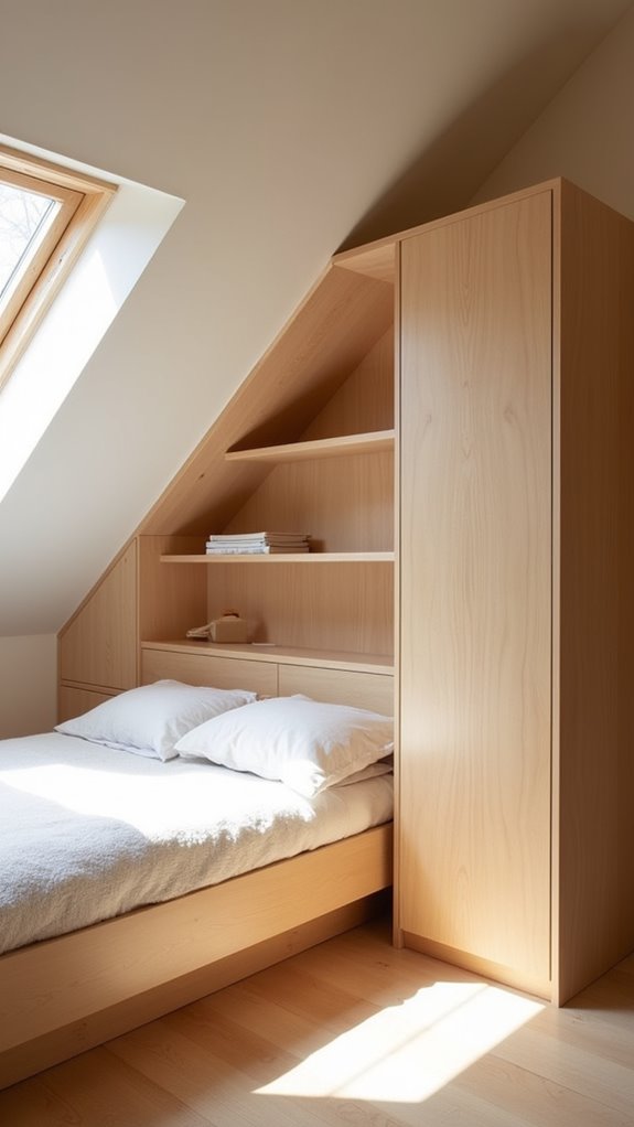 33 Low Ceiling Attic Bedroom Ideas Full of Charm 33 custom attic furniture solutions