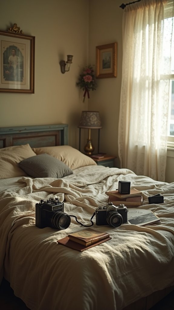 33 Creative Cluttered Bedroom Aesthetic Must-Sees 30 display vintage travel treasures