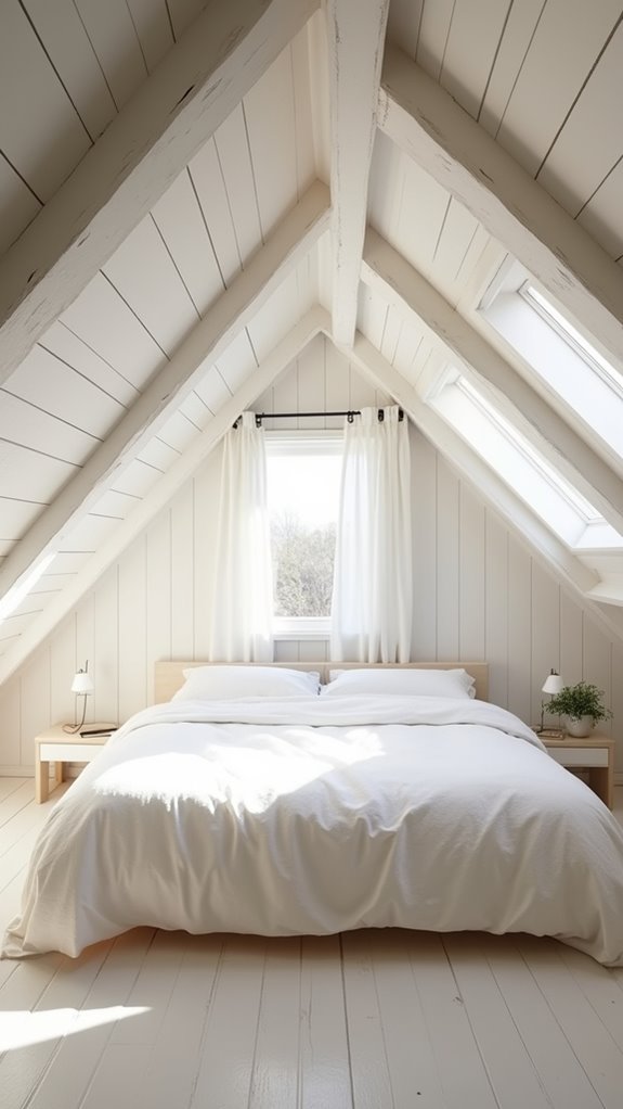 33 Low Ceiling Attic Bedroom Ideas Full of Charm 9 enhance attic natural lighting