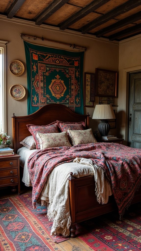 33 Creative Cluttered Bedroom Aesthetic Must-Sees 39 global textile and artifact collection