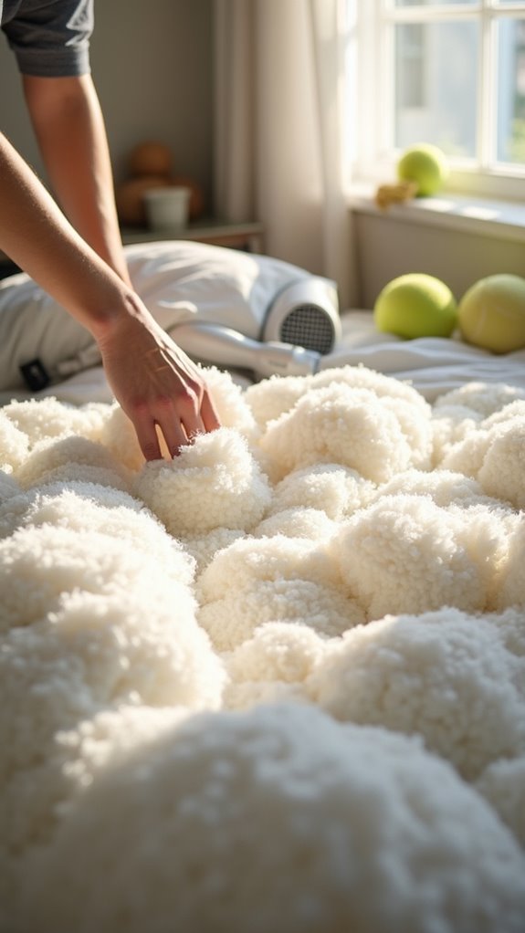 How to Keep Your Comforter From Clumping: 5 Proven Methods 1 high heat causes clumping