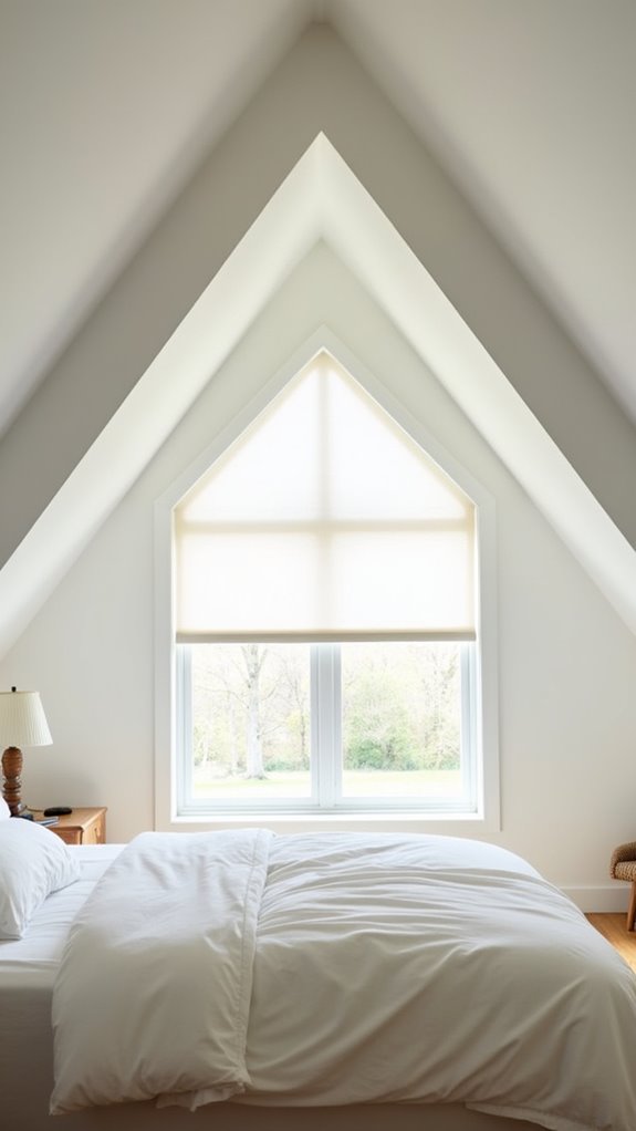 33 Low Ceiling Attic Bedroom Ideas Full of Charm 15 smart insulating motorized window treatments