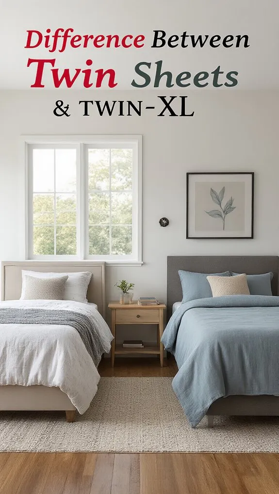Difference Between Twin Sheets and Twin XL: Size &amp; Fit Guide